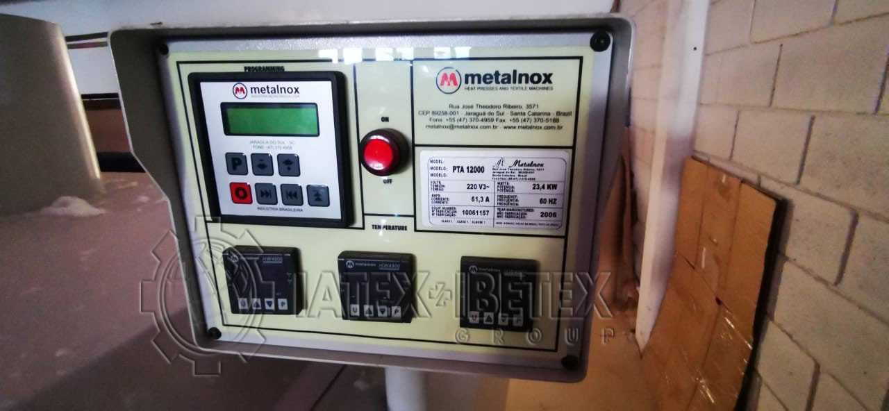 Prensa Térmica Automática Metalnox ( Maquina de Transfer)